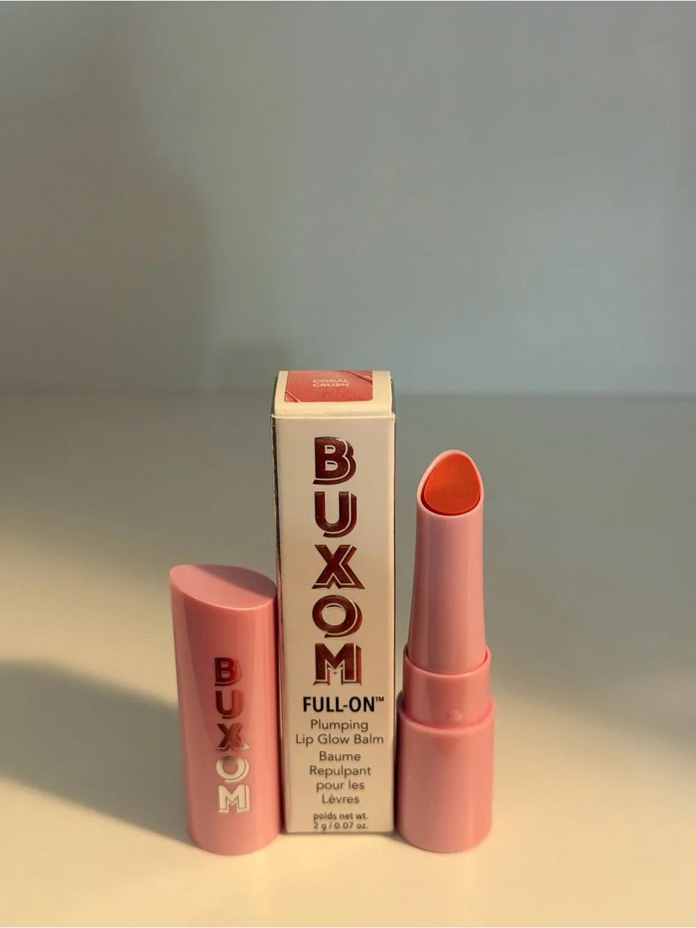 Buxom Full-On Plumping Lip Glow Balm — Coral Crush